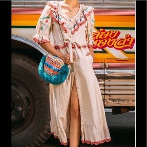 CeliaB embroidered Haelle dress.